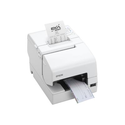 Epson TM-H6000V, MICR, Cutter, USB, USB-Host, RS232, Ethernet, OPOS, ePOS, weiß