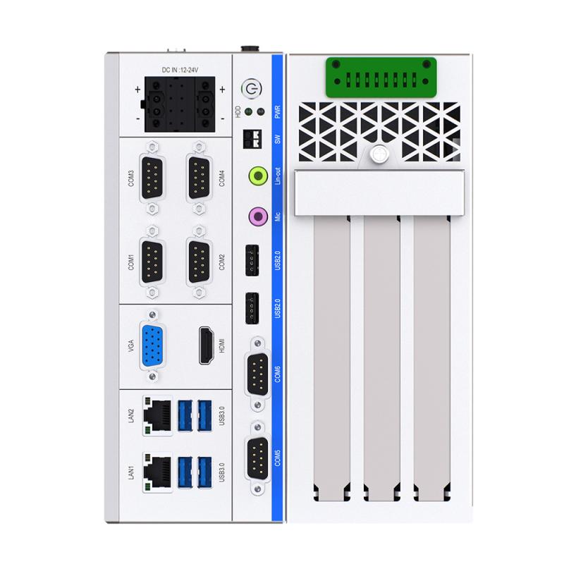 PicoSYS 3656P , Intel Core i5-11500T CPU, 16GB RAM, 256GB 2.5'' SSD, 6x RS232, 1xPCIe x16, 2x PCI