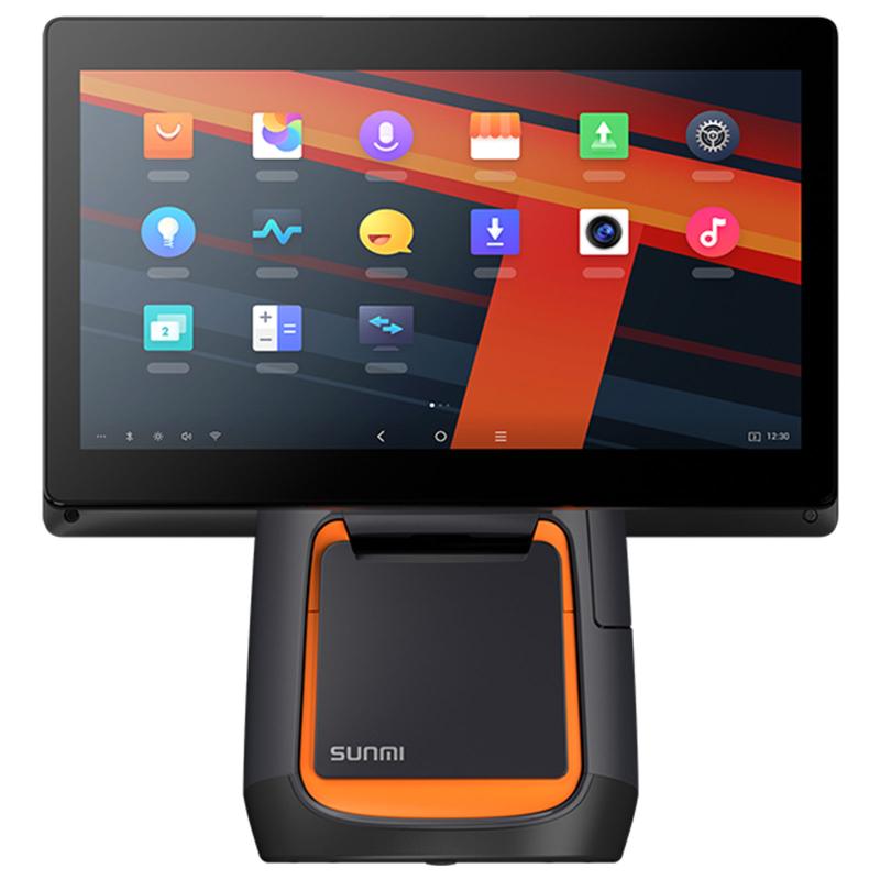 Sunmi T2s, (15,6"+ 10,1") Full HD, Sunmi OS (A9) - USB, RS232, BT, Ethernet, WLAN, NFC