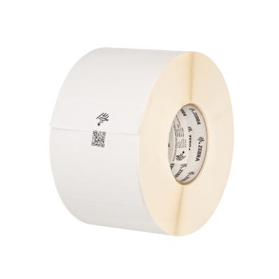 Zebra, Etikettenrolle, Normalpapier, matt beschichtet, Midrange/High End Drucker, Kern: 76mm, 66087