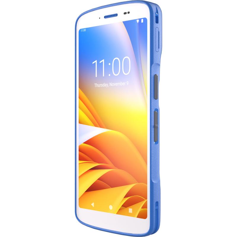 Zebra HC20 mit Notfalltaste, 2D, PTT, USB-C, BT, WLAN, NFC, Android, GMS, weiß