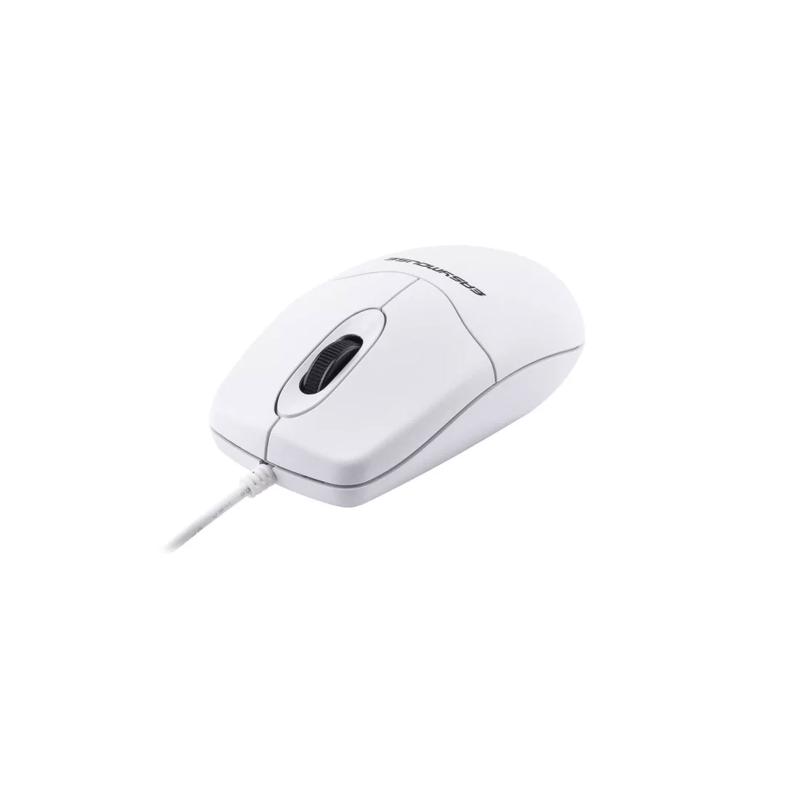 GCQ Easy Mouse TKH-MOUSE-GCQ-EA-IP68-SCROLLWHEEL-WHITE-USB IP68