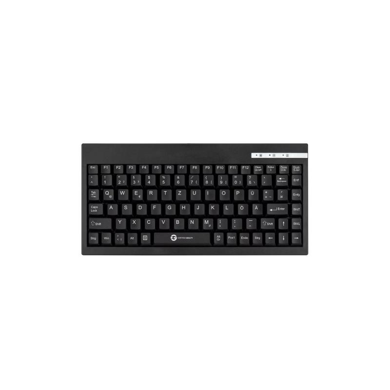 Tastatur GCQ Cleantype® Easy Basic Compact TKL-088-GCQ-KGEH-BLACK-USB-DE n/a