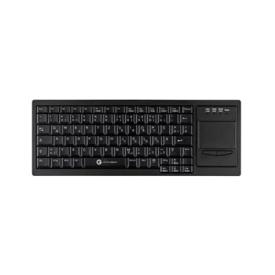 Tastatur Cleantype®  Xtra Touch TKL-083-GCQ-TOUCH-BLACK-USB-DE n/a
