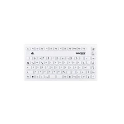 Tastatur InduProof Smart Compact TKG-086-IP68-WHITE-USB-DE IP68
