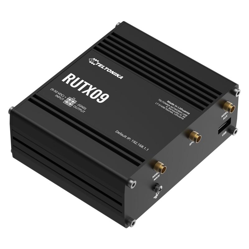 Teltonika RUTX09 4G LTE Cat6 Gigabit Industrial Router