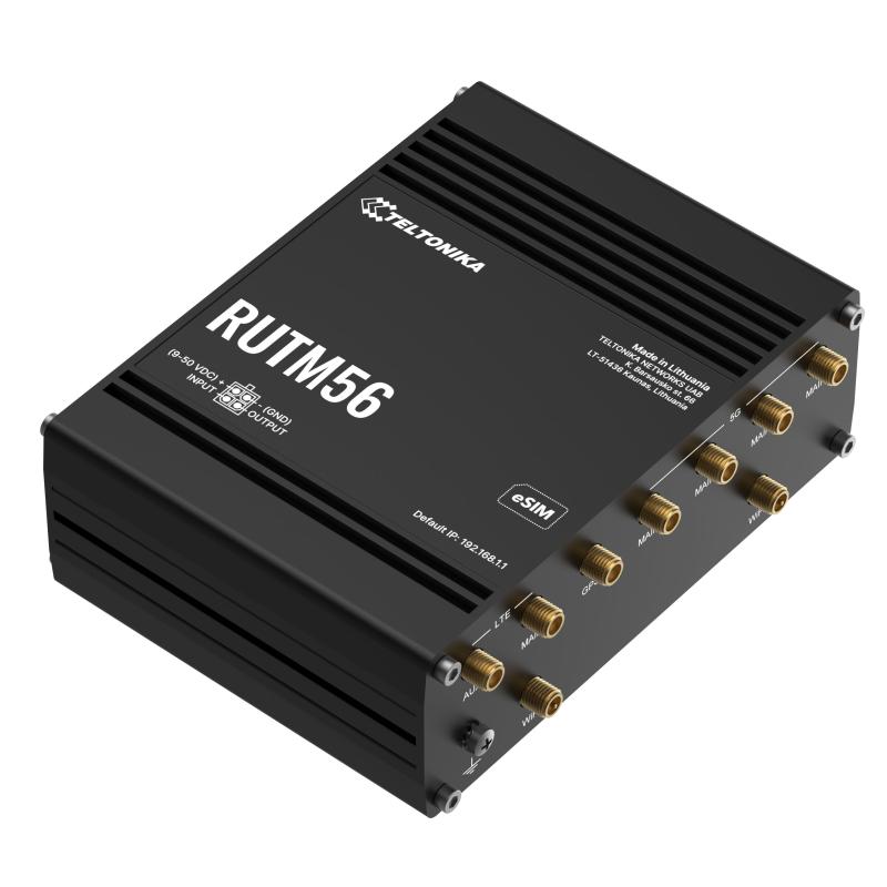 Teltonika RUTM56 Dual-Modem-Router, 5G, eSIM