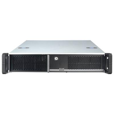 2HE Servergeh&auml;use RM-241, ATX, 4x HDD mit Front&uuml;r, USB3.0