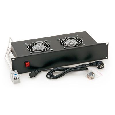 19" Bel&uuml;ftungseinheit 2 Ventilatoren
