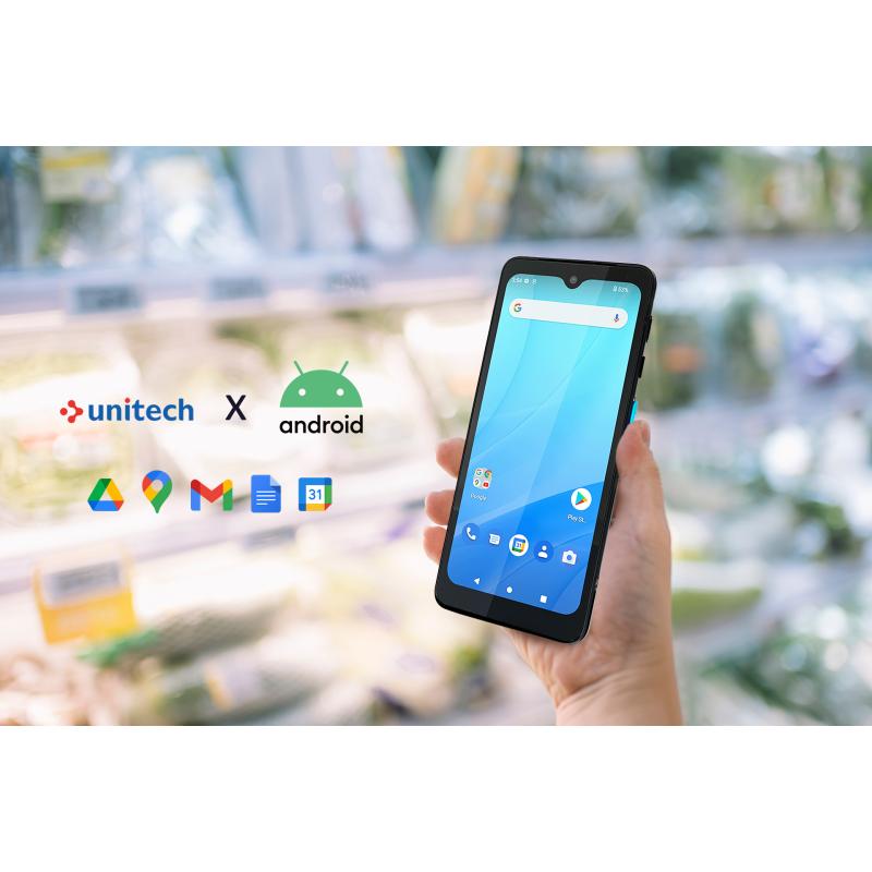 Unitech PA768E - 6,3", WLAN + 4G/LTE, Android 14, 6/64, 2D Scanner