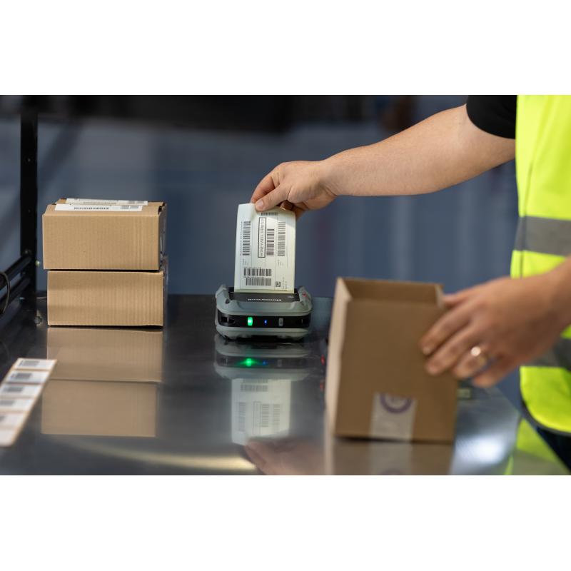 Honeywell RP4 Mobiler Etikettendrucker, 203 dpi, BT, USB, Linerless