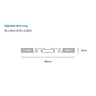 ZEBRA TECHNOLOGIES RFID-Etikett Zebra Z-Select - 152 mm H&ouml;he x 102 mm - Rechteck - 1000 / Rolle - 1