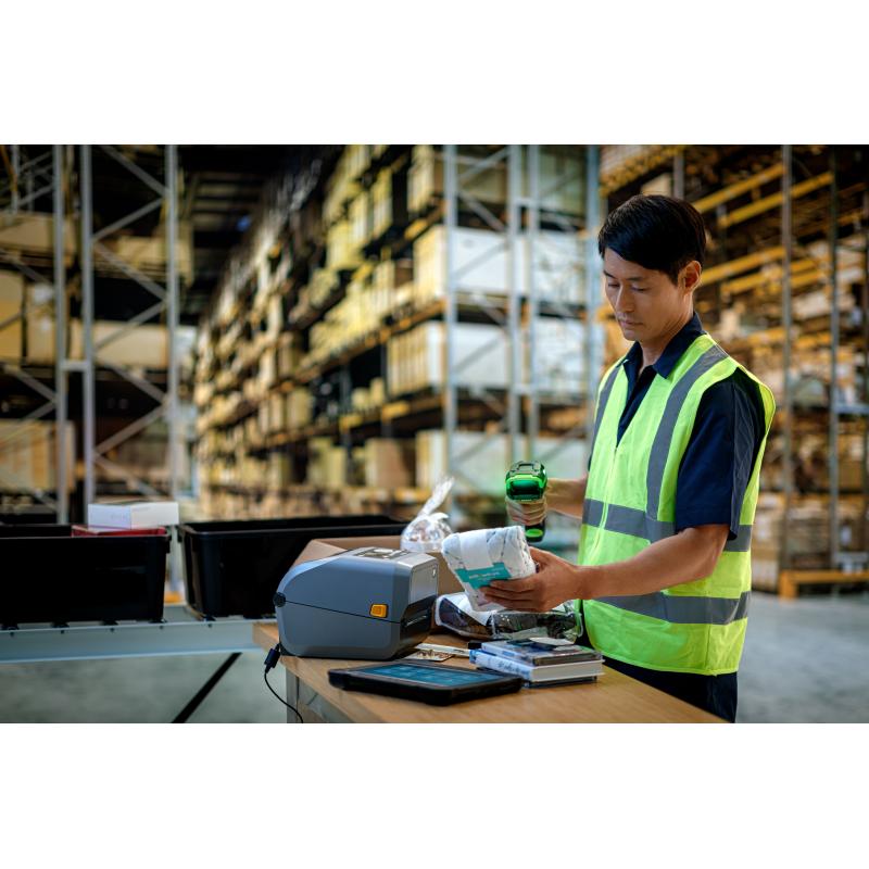 Zebra DS3678, BT, 2D, XR, SE58, FIPS, Multi-IF, Kit (RS232), Siemens Industrial, schwarz, gr&uuml;n