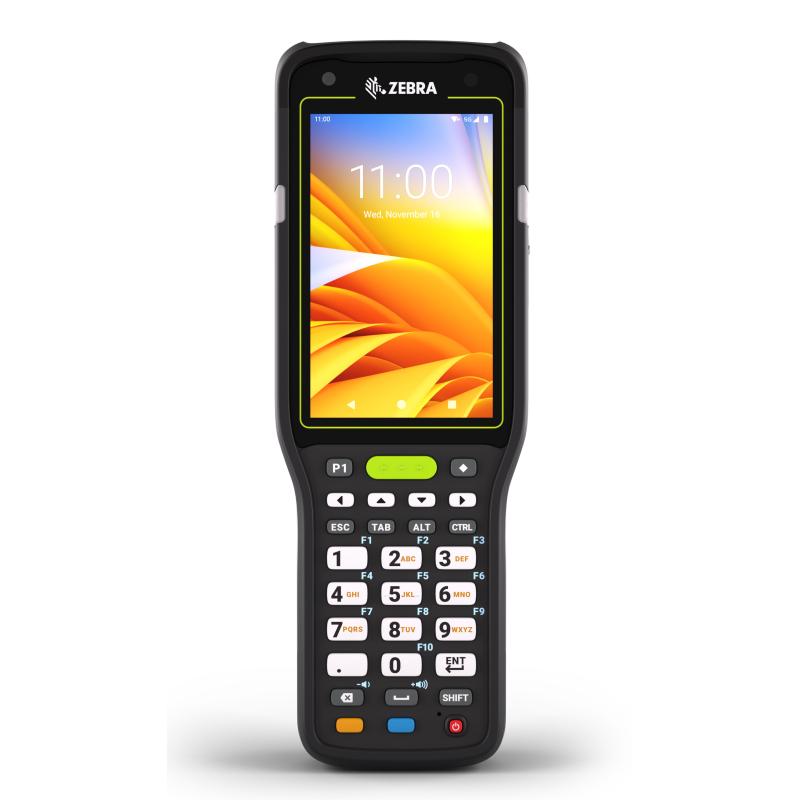 Zebra MC3450, SE58, Gun, 29 Tasten, 6GB RAM, 64GB, WAN, 5G/LTE, GPS, LAN, WIFI 6E, ONE SIM + eSIM