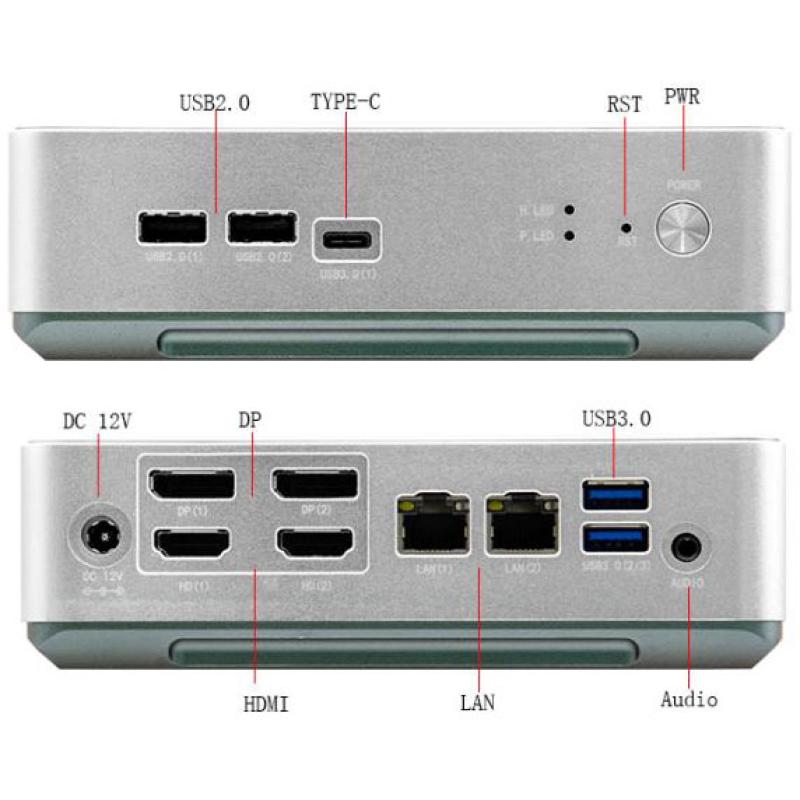 ICO Minico PC N5450Z-HD2