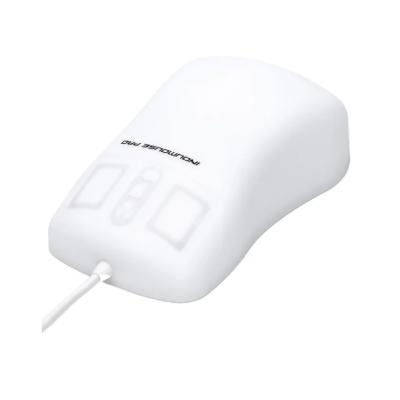 Wasserdichte Maus IP68 USB wei&szlig;