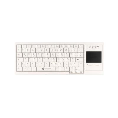 Tastatur Cleantype&reg;  Xtra Touch TKL-083-GCQ-TOUCH-WHITE-USB-DE n/a