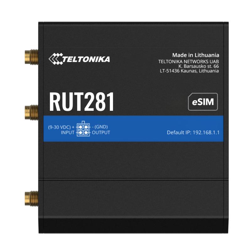 Teltonika RUT281 kompakter globaler LTE Cat4 Router